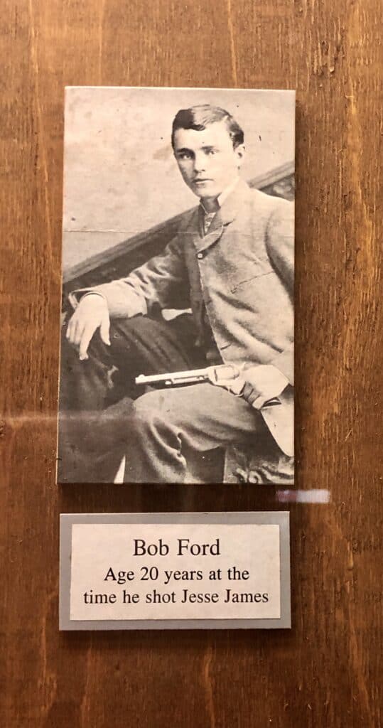 Bob Ford who murdered Jesse James