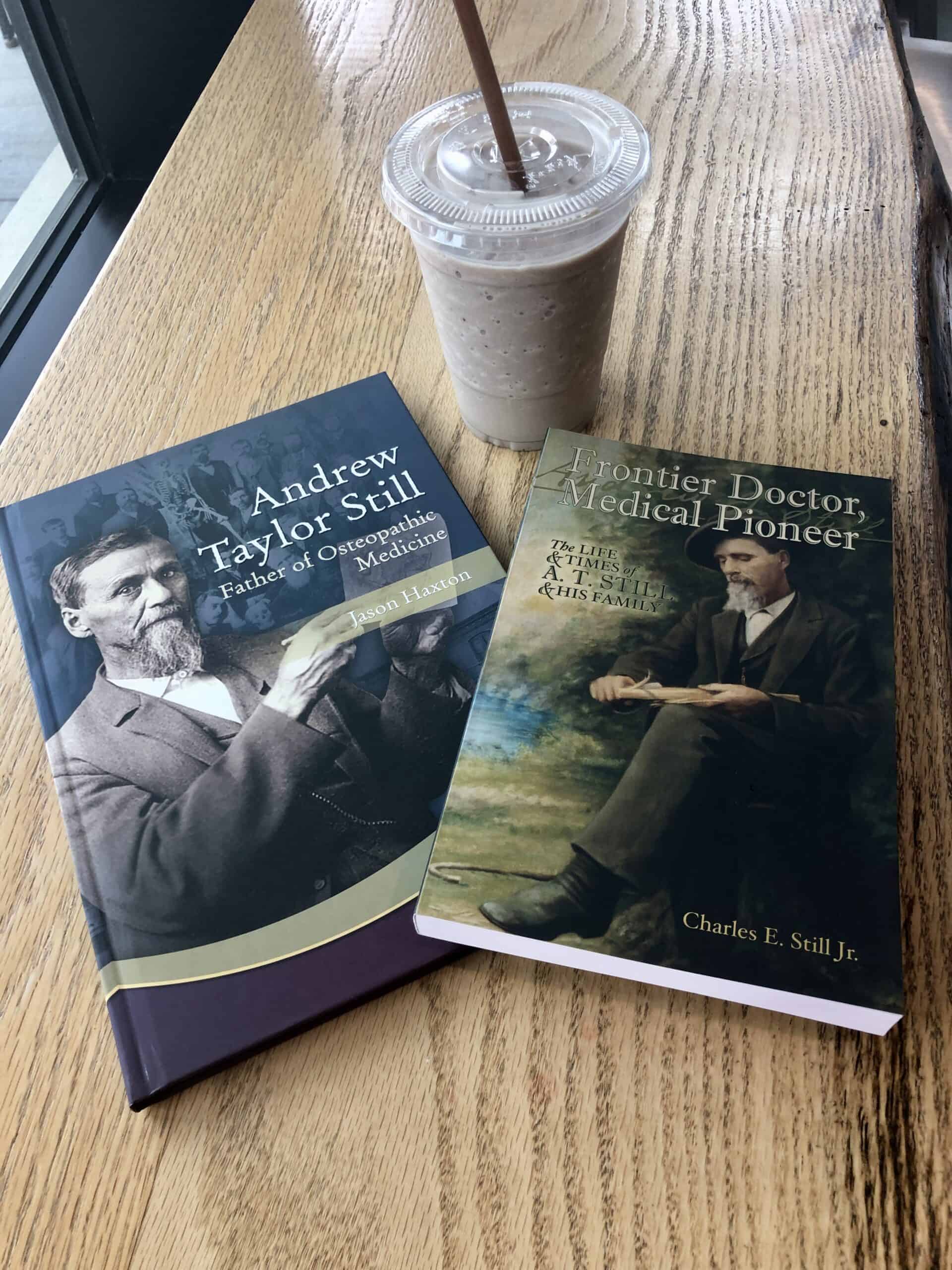 2 books written about the founder of Osteopathy