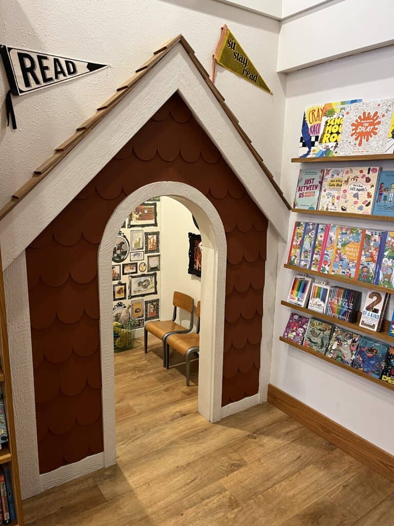 child's room at Dog-Eared Books in Ames Iowa