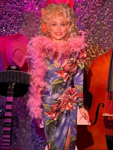 Dolly Parton cutout