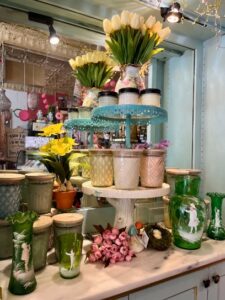 boutique display of gift items