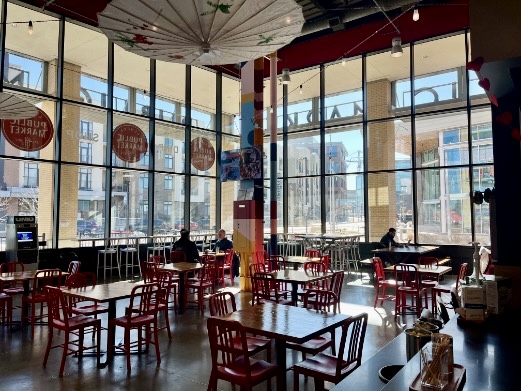 inside the Lenexa Public Market