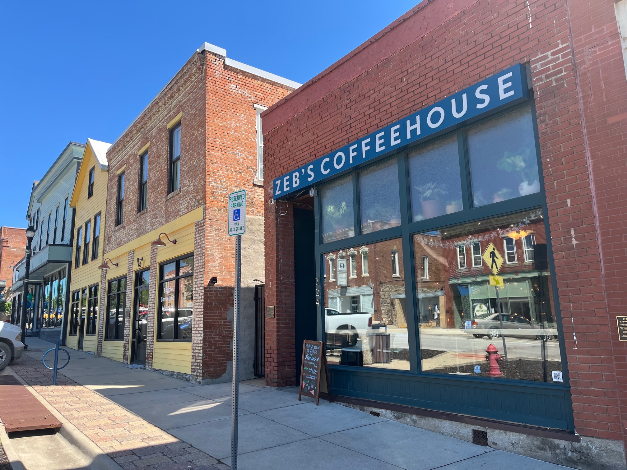 Zeb's coffeeshop in Eudora Kansas