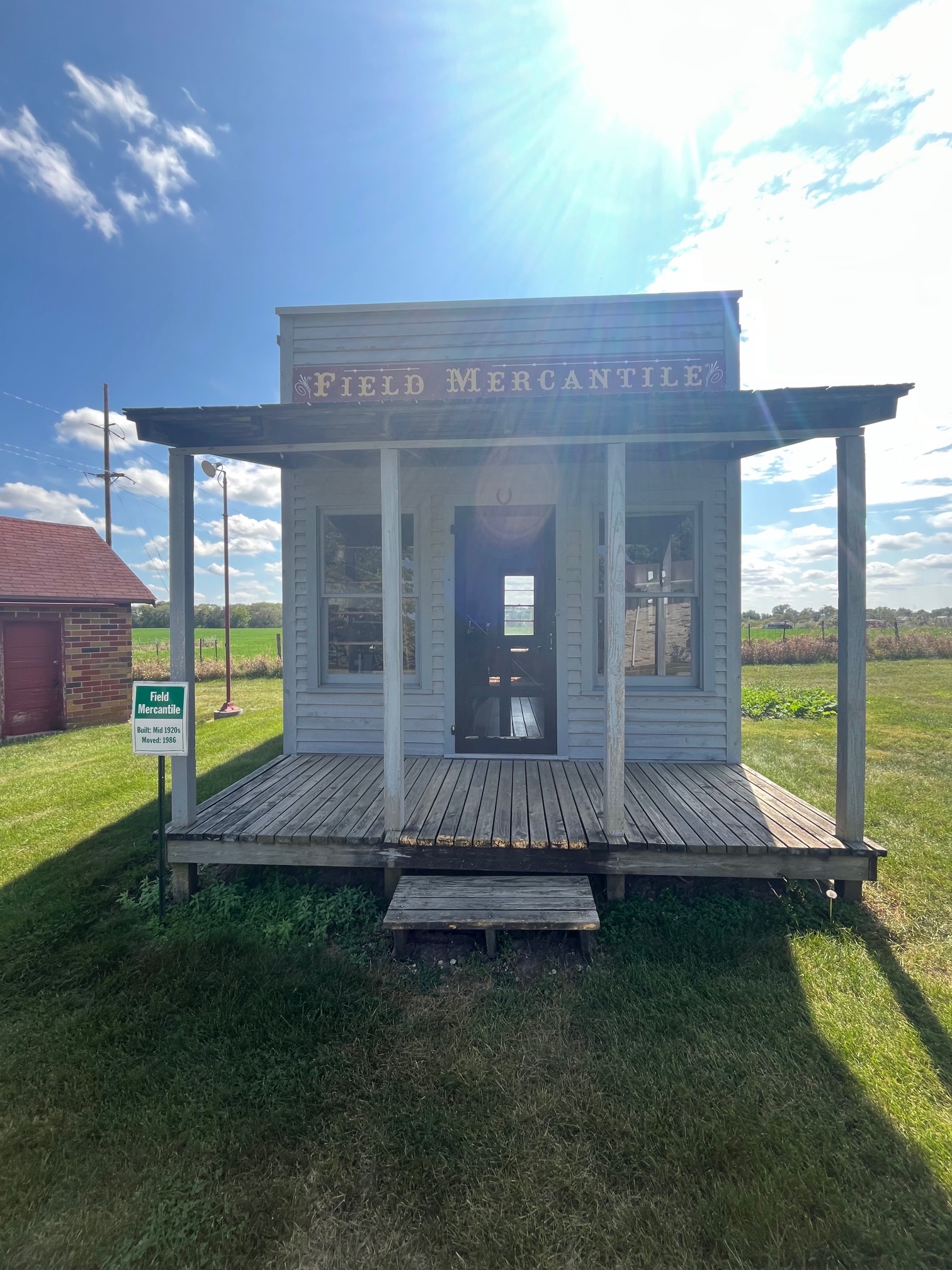 exterior of historic mercantile